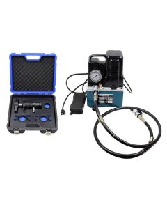 CL95561B - Комплект хидравлична скоба с накрайници за демонтаж на шарнири