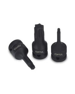 TOPTUL - Накрайници тип торкс, ударни , 1/2"