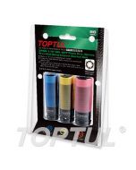 TOPTUL - Комплект вложки за джанти, супер усилени 17, 19, 21mm