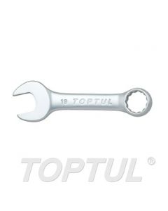TOPTUL - Комбинирани звездогаечни ключове 15°, къси 