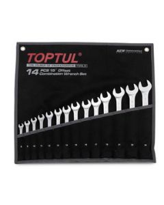 TOPTUL - Комплект звездогаечни ключове, матирани 8-24 mm