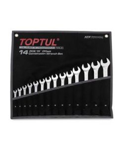 TOPTUL - Комплект звездогаечни ключове, матирани, 16 бр.