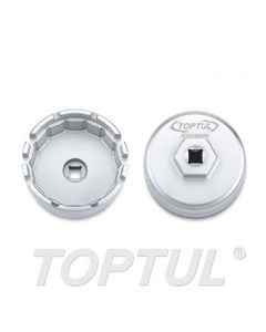 TOPTUL - Ключ за маслени филтри 64.5 mm, 14 страни