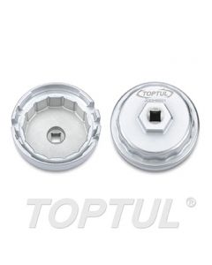 TOPTUL  - Ключ за маслени филтри Toyota, 64.5 mm, 14 страни