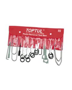 TOPTUL - Комплект монтаж / демонтаж на радио - касетофони