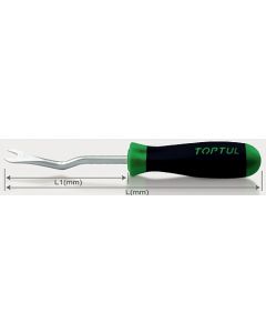TOPTUL - Инструмент за демонтаж на скобички на кори
