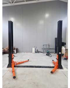 SF-B4000 - Двуколонен хидравличен подемник с долна синхронизация, ръчни контри